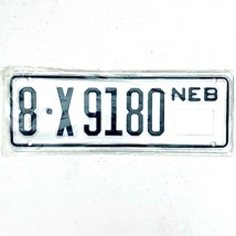  United States Nebraska Base Trailer License Plate 8-X9180 - £12.97 GBP