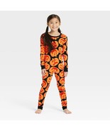 Kids&#39; Unisex Halloween Pumpkin Snug Fit Pajama 2-piece Set -Hyde &amp; EEK! ... - $11.77 CAD