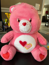 2003 Nanco Care Bears 11” Love-a-Lot Plush - $12.99