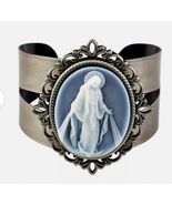 Our Lady of Grace Cameo Bangle Bracelet, New #AB-276-R2 - $255.55 MXN