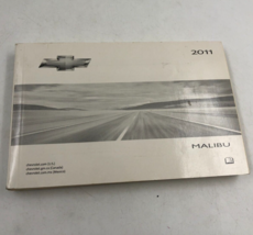 2011 Chevrolet Malibu Owners Manual Handbook OEM J03B42009 - $35.99