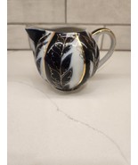 Lomonosov Table Wear Porcelain Creamer 3.5&quot; Tulip Winter Night Made In R... - $45.00