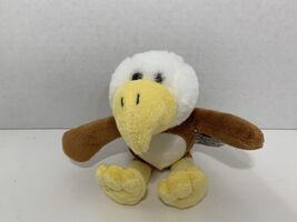 Chelsea Teddy Bear Co small plush eagle beanbag mascot stuffed animal - $5.19