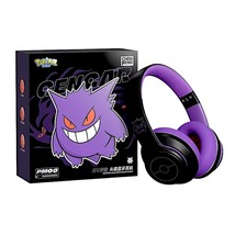 Gengar Eevee Pokemon Wireless Bluetooth 5.4 Headphones RGB Gamers Headse... - $42.50