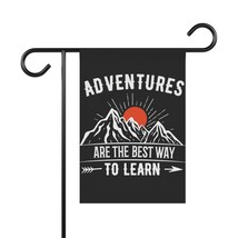 Personalized Garden & Home Decorative Banner: Adventure Quote, Nature Lover's De - $19.57+