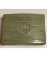 Rare Vintage Marbeled Green Horse Travel Soap Container Made In USA By C... - $29.17 CAD