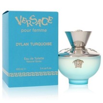 Versace Pour Femme Dylan Turquoise 3.4 oz Eau De Toilette Spray - £32.01 GBP