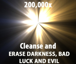 600,000x HAUNTED LET THE LIGHT IN - CLEANSE ALL DARK ENERGIES HIGH MAGICK Witch  image 2