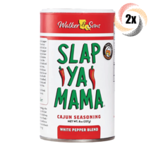 2x Shakers Walker &amp; Sons Slap Ya Mama White Pepper Blend Cajun Seasoning... - £18.34 GBP