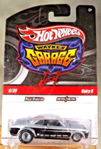 2009 Hot Wheels Wayne&#39;s Garage 6/39 VAIRY 8 Gray-Black w/Real Riders Gray DD Sp - £11.37 GBP