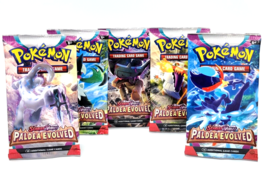 Pokemon Scarlet and Violet Paldea Evolved Booster Pack Lot Sealed Cards TCG - $36.95+