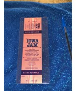 BON JOVI IOWA JAM UNUSED 1987 CONCERT TICKET Cinderella Jon Richie Sambo... - £11.77 GBP