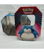 **EMPTY TIN** Pokemon TCG Snorlax Empty Tin - $12.86