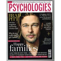 Psychologies Magazine November 2014 mbox3162/d Happy Families - Brad Pitt - UK E - £3.83 GBP
