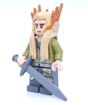 Lego The Hobbit LOTR Thranduil Minifigure (Alternative Plain Legs)  cus117 - £18.94 GBP