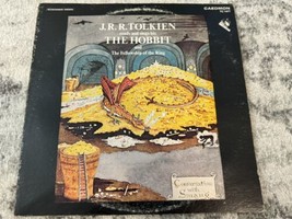 J.R.R. Tolkien Reads &amp; Sings his The Hobbit and Fellowship of the Ring LP TC1477 - £50.83 GBP