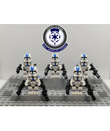 Star Wars 501th Legion Clone Troopers Custom Toy Figure Squad of 5 - $14.99