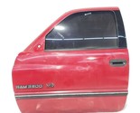 Front Left Door Red Dually SLT Has Dent OEM 1994 1995 1996 1997 Dodge Ra... - $593.98