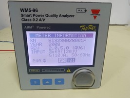 Carlo Gavazzi WM5-96 Rev. 2.0.5.0 (AV6) Smart Power Quality Analyzer ARM Powered - £838.84 GBP