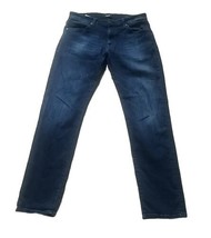 MAVI Jeans Men’s 34x32 Marcus Slim Straight Leg Stretch Dark Wash Denim - £17.40 GBP