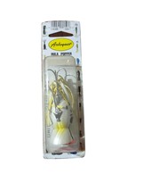 Arbogast Hula Popper Fishing BaitOf Champions-White &amp; Yellow-Brand New-S... - £23.37 GBP