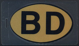 Bob Dylan &quot;BD&quot; OTTO Backstage Pass from the 1989/90 European Tour - £9.72 GBP