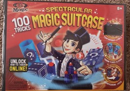 Ideal 100-Trick Spectacular Magic Show Suitcase New Sealed Kids Magic Set - £11.01 GBP