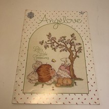 Precious Moments Angelove Designs By Gloria &amp; Pat Book #18 Cross Stitch Vintage - £7.77 GBP