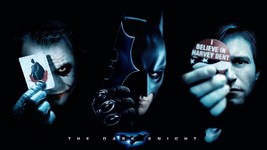 2008 The Dark Knight Movie Poster 16X11 Batman Joker Heath Ledger Bale  - £9.15 GBP