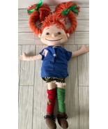 22” Plush Of Pippi Longstocking By Softtoys Made In Sweden H&amp;M Baby Brai... - £16.53 GBP