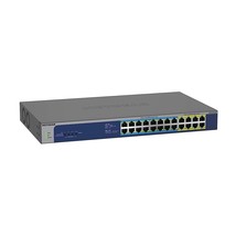 24-Port Gigabit Ethernet Unmanaged Poe Switch (Gs524Up) - With 8 X Poe+ And 16 X - £572.07 GBP