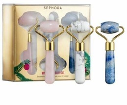 SEPHORA COLLECTION Mini Facial Roller 3-Piece Set Limited Edition NIB - $39.38