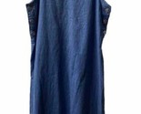 Original TY Wear Womens 6P Chambray Blue Pinaforte Sheath Jumper Dress S... - £18.34 GBP