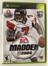  Madden NFL 2004 (Microsoft Xbox, 2003 w/ Manual, Tested Works Great)  - £6.75 GBP