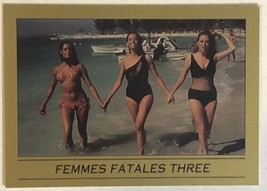 James Bond 007 Trading Card 1993  #108 Femmes Fatale Three - £1.57 GBP