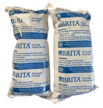 Brita Water Filter Pitcher Standard Replacement Filters 2 Count Pack - $9.49