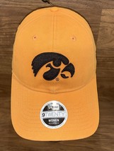 Iowa Hawkeyes New Era WOMEN&#39;S Core Classic  9TWENTY Adjustable Hat~Yellow - £14.18 GBP