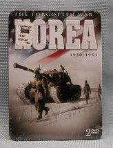 KOREA The Forgotten War 2 Disc Set 1950-1953 New Sealed DVD Tin Box Set - $15.35