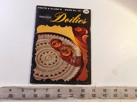 Priscilla Doilies pattern book - Coats & Clark Book 101 crochet, knit 1958 - £4.63 GBP