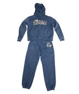 Aeropostale Womens 2 Pc Jogger Sweat Pants and Hoodie Set Embroidered Fl... - $909.02 MXN