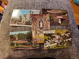 Lot Of 5 Vtg 60&#39;s And 70&#39;s Postcards Grotto And Shrines, Dickeyville, Wi... - £3.91 GBP