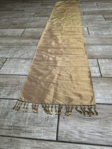 turkish style elegant table runner. Shimmery Fabric. - $11.30