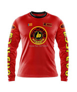 BULTACO red enduro motocross MTB downhill cycling  jersey long sleeve shirt - $47.95 CAD