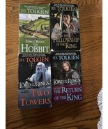 The Hobbit and The Lord of the Rings 4 Book Box Set Lot Paperback ~ JRR ... - £11.59 GBP