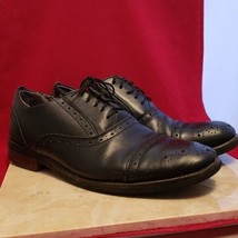 Steve Madden Men&#39;s Black Lace Up Dress Shoes Size 8 D - £11.70 GBP
