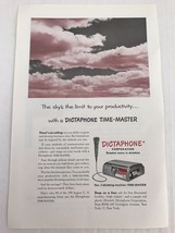 Dictaphone Timemaster Vtg 1953 Print Ad - £7.79 GBP
