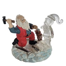 VTG Sculpting Santa World Showcase Collection Hand-Painted CHRISTMAS RARE - $27.99