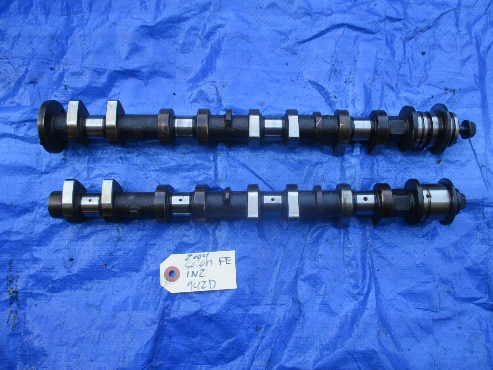 2004 Scion base intake exhaust camshaft set OEM engine motor cam 1NZ FE ... - $149.99