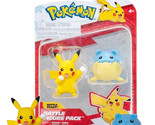 Pokemon Pikachu &amp; Spheal Battle Figure Pack New in Package - £9.54 GBP