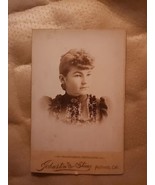 Vtg Johnaton * Stumz Antioch Ca. Lady Portrait With Long Lacy Panels And... - €13,02 EUR